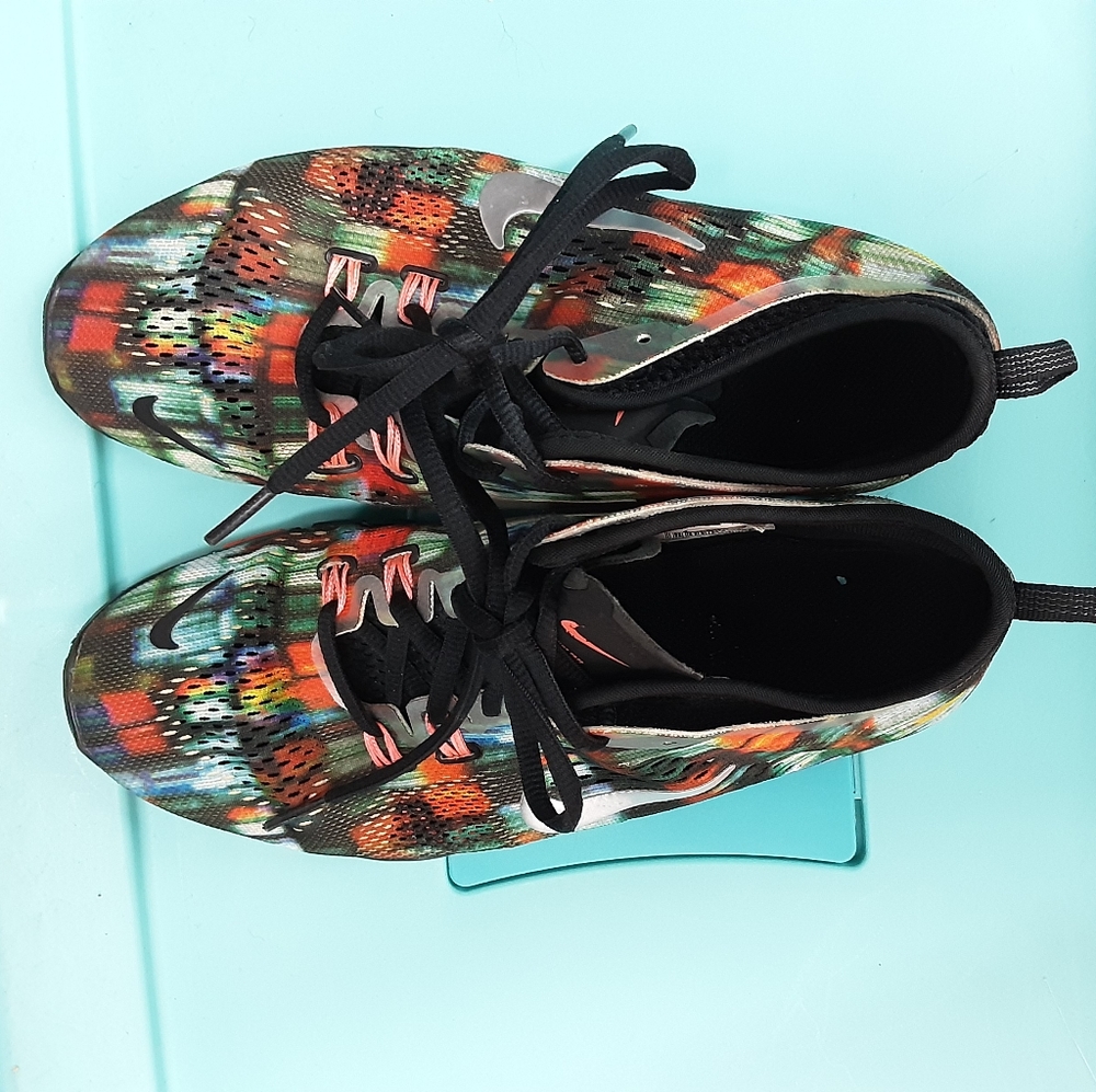 Nike Free Flyknit 5.0 Women's Multi Colored Sneakers Size 7 - Picture 9 of 16